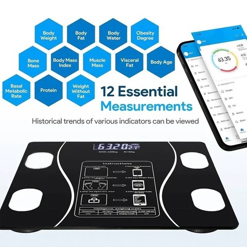 Best Digital Bathroom Scales with Bluetooth BMI Analyzer - Image 3